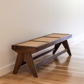 Soleil Cane Bench